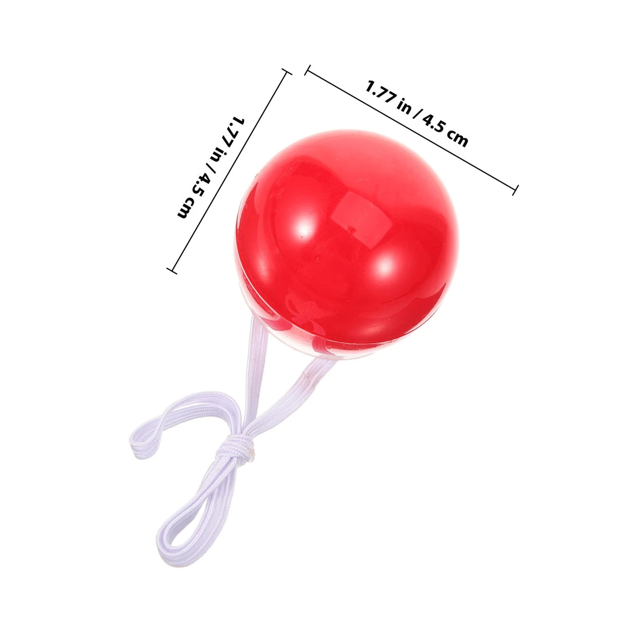 12pcs Light-Up Red Clown Noses – Halloween & Party Props Costume Party Props Richie's