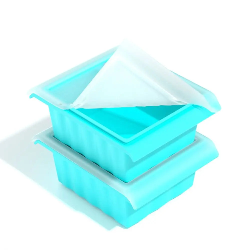 Extra Large Silicone Ice Cube Mold with Lid – BPA-Free Freezer Tray Silicone Freezer Mold Richie's