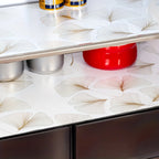 Ginkgo Leaf EVA Refrigerator Pads – Non-Slip Fridge Liners 4/8pcs Fridge Shelf Liner Richie's
