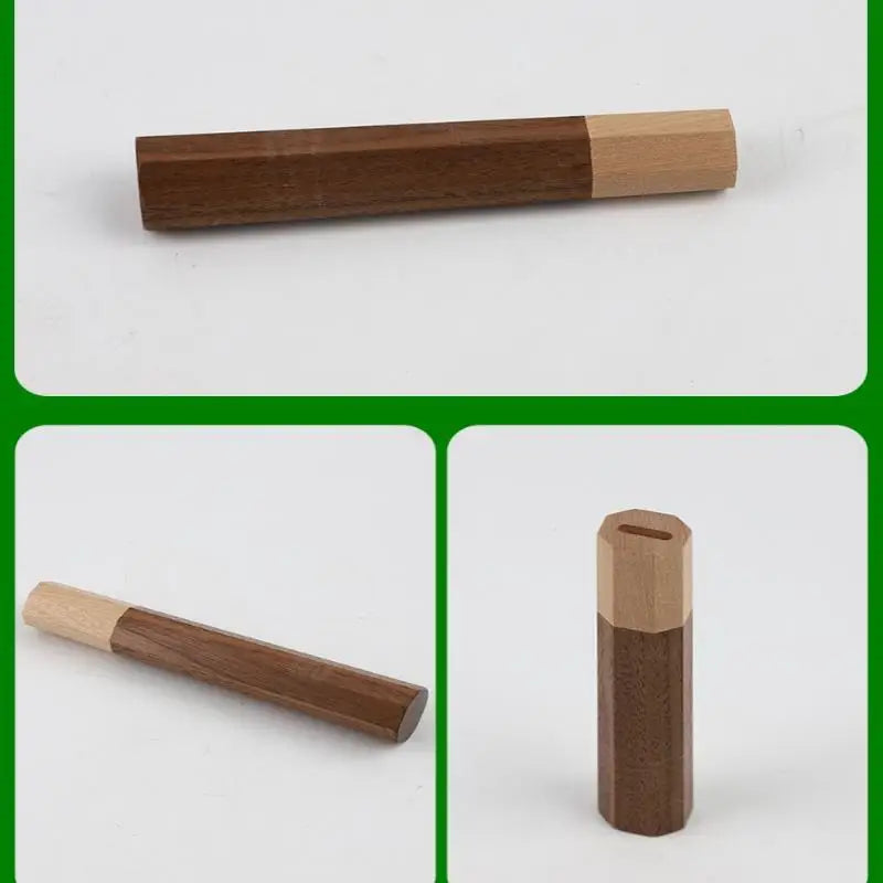 Octagonal Wood Knife Handle – DIY Japanese Kitchen Knife Replacement Knife Handle Richie's