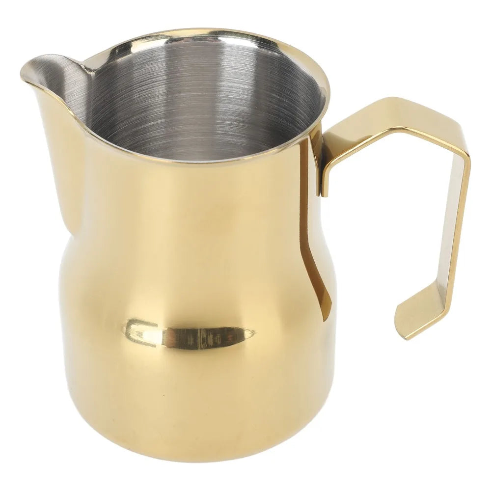 350ml Gold Stainless Steel Milk Frothing Pitcher | Coffee Art Milk Frothing Pitcher Richie's