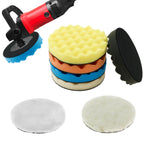 6-Inch Car Polishing Buffing Pad Kit – Sponge & Wool Pads Car Polishing Pad Kit Richie's