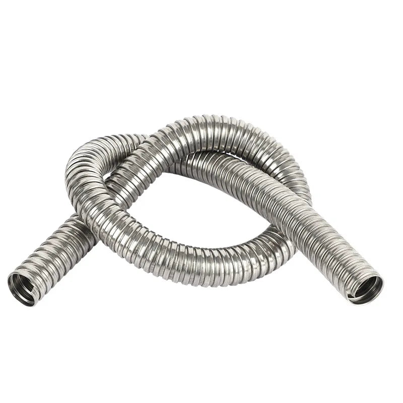 1M 304 Stainless Steel Corrugated Cable Conduit Hose 4–13mm Cable Conduit Sleeve Richie's