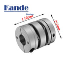 D104L105 Aluminum Double Diaphragm Coupling – Servo Motor Diaphragm Shaft Coupling Richie's 22X28