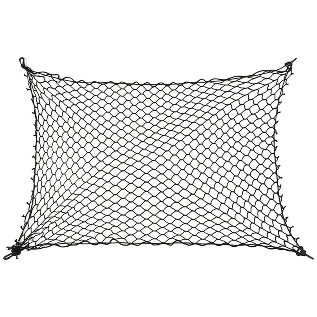 Pet Car Barrier Net – Foldable Dog Car Safety Fence & Hooks Dog Car Barrier Richie's black