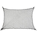 Pet Car Barrier Net – Foldable Dog Car Safety Fence & Hooks Dog Car Barrier Richie's black