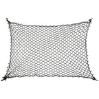 Pet Car Barrier Net – Foldable Dog Car Safety Fence & Hooks Dog Car Barrier Richie's black