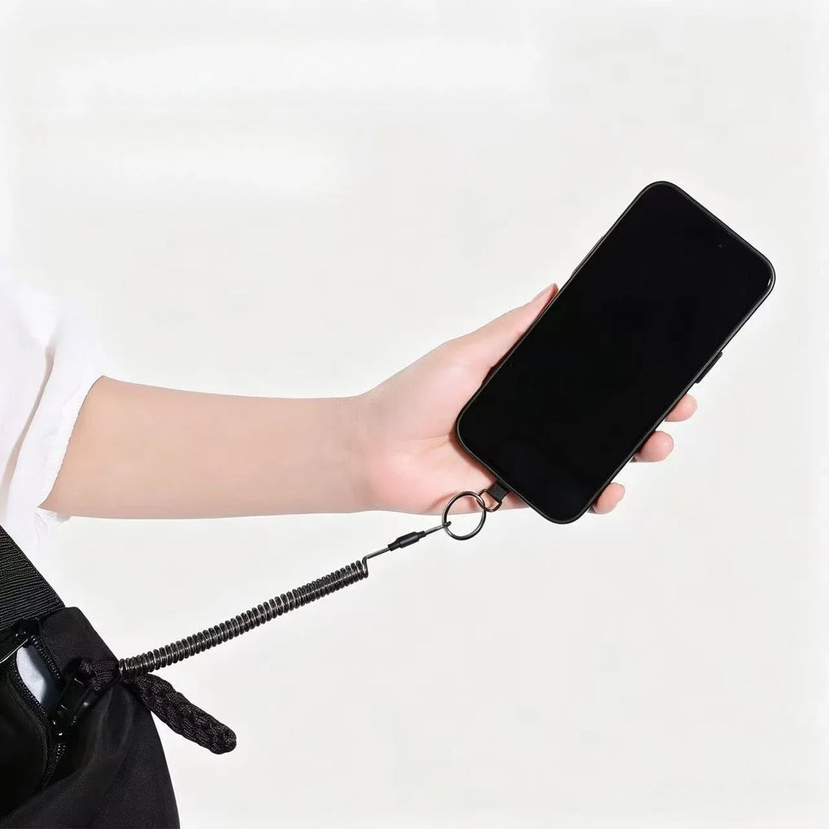 Retractable Phone Lanyard | Quick Release Buckle & Tether Tabs Phone Safety Lanyard Richie's