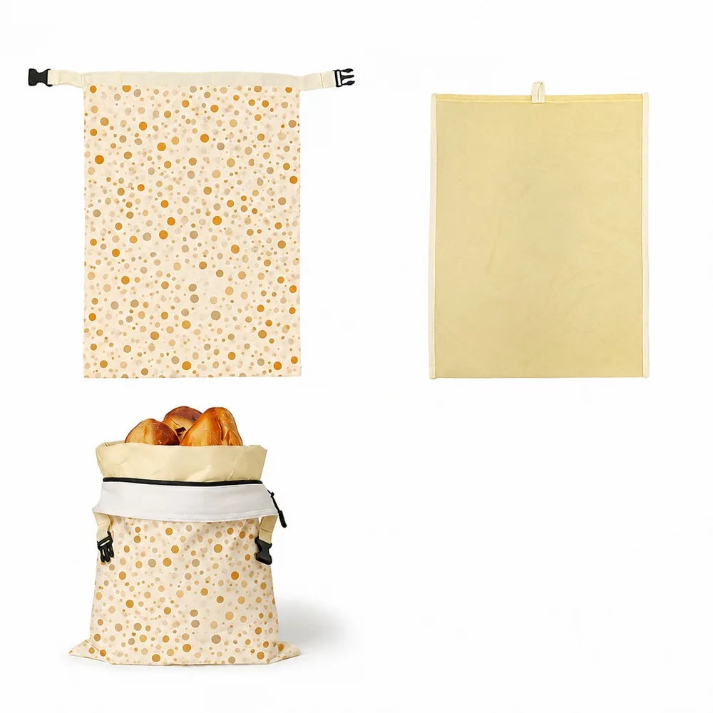 Reusable Beeswax Bread Bag – Large Sourdough Storage Bag Bread Storage Bag Richie's 10