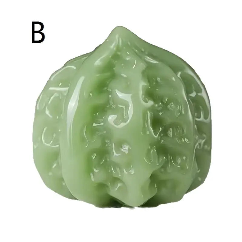 Handheld Glass Massage Ball 45mm – Jade-Look Hand Exercise Tool Hand Massage Ball Richie's B