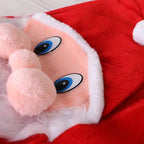 Santa Claus Christmas Drawstring Backpack – Large Xmas Gift Bag Holiday Drawstring Backpack Richie's