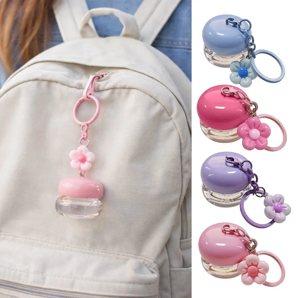 Refillable Mini Lip Balm Jar 5g with Keychain Pendant Lip Balm Container Richie's