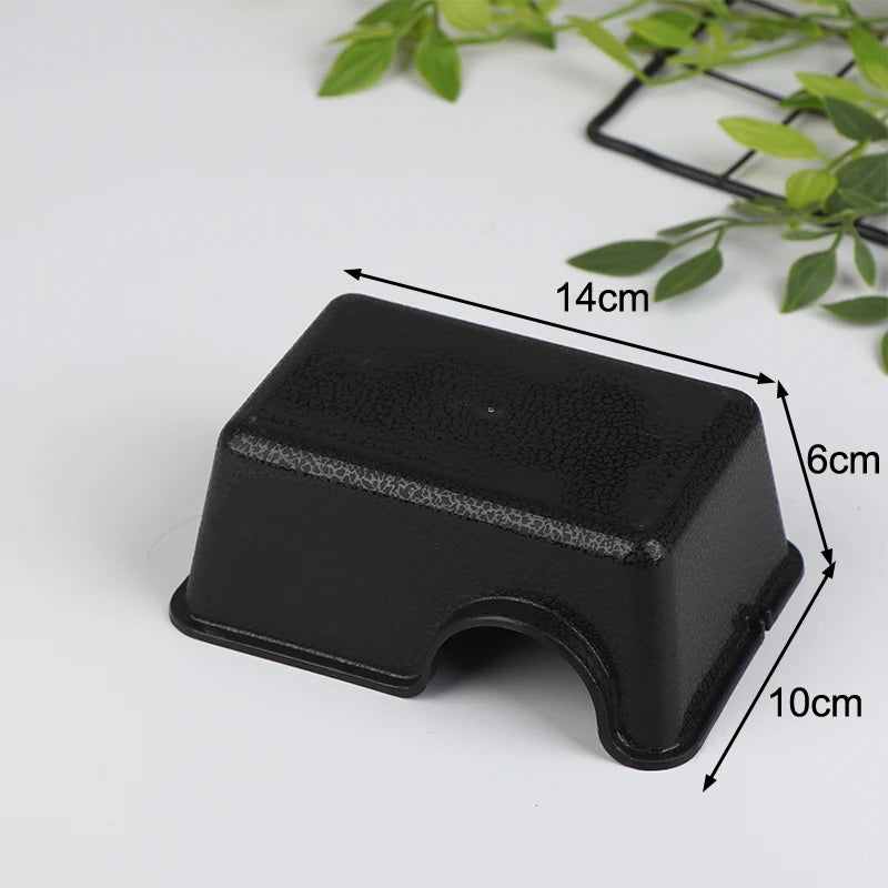 Reptile Hide Box Cave for Gecko Snake Lizard – Ventilated Reptile Hide Cave Richie's A3