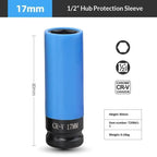 1/2" Drive Wheel Protector Socket CR-V Steel 17–22mm Impact Socket Tool Richie's A1