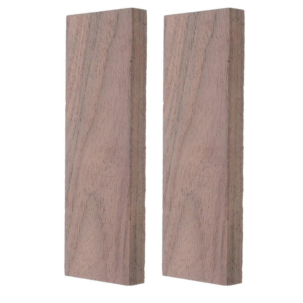 Natural Wood Knife Handle Scales – 2Pcs DIY Replacement Blanks Knife Handle Blanks Richie's