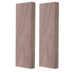 Natural Wood Knife Handle Scales – 2Pcs DIY Replacement Blanks Knife Handle Blanks Richie's