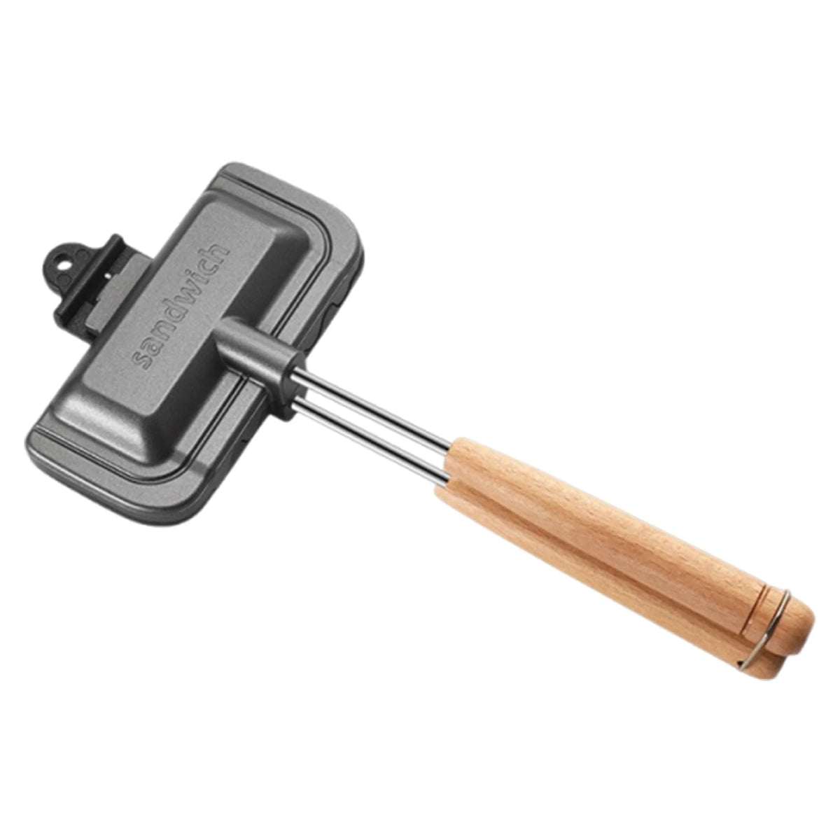 Flip Grill Pan Non-Stick Double-Sided Sandwich Maker Campfire Flip Grill Pan Richie's black