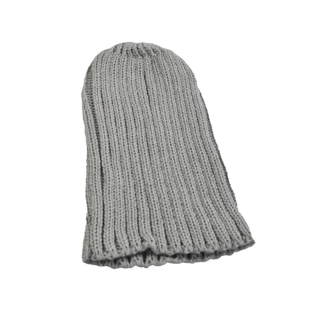 Unisex Knitted Winter Beanie Hat – Warm Casual Skull Cap Knitted Beanie Hat Richie's Grey