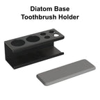 No-Drill Aluminum Alloy Toothbrush Holder with Diatom Base Toothbrush Holder Richie's
