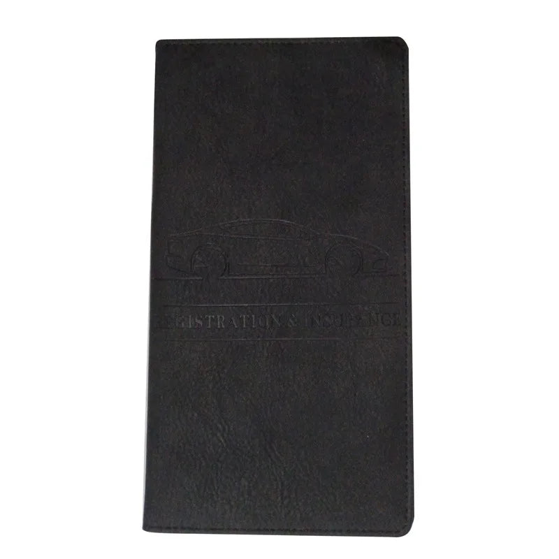 Car Registration & License Card Holder Wallet – Unisex Card Holder Wallet Richie's black
