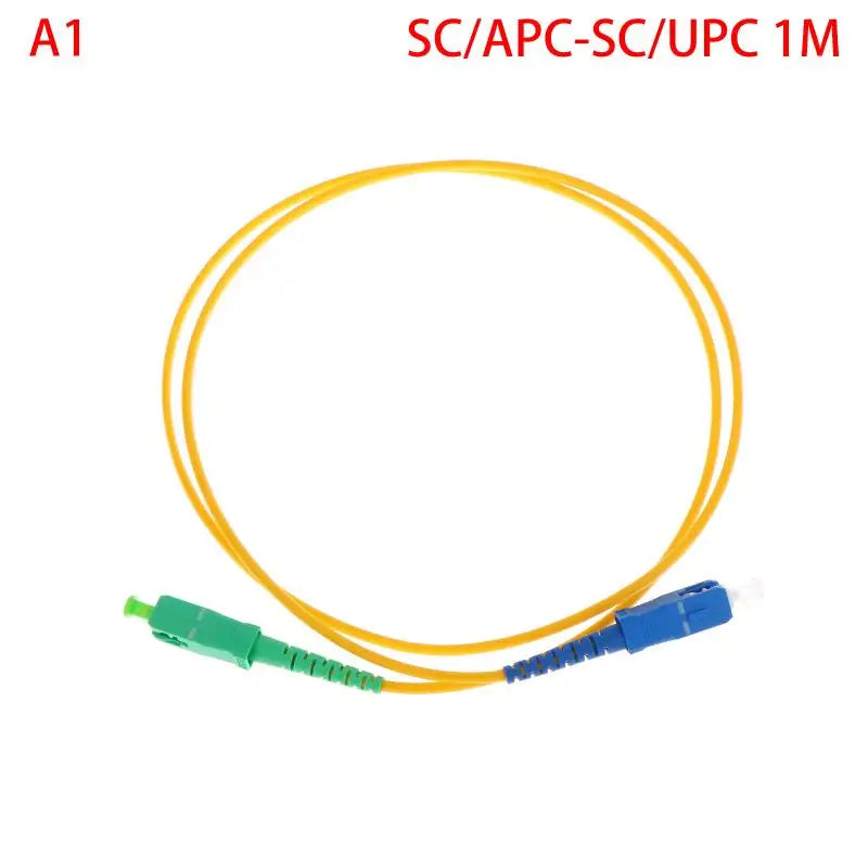 Single Mode Fiber Optic Patch Cord Simplex SM 9/125 UPC FTTH Fiber Optic Patch Cord Richie's A1