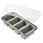 2/3/4 Grid Compartment Lunch Box – Microwave Safe Food Container Compartment Lunch Box Richie's 4grid-grey