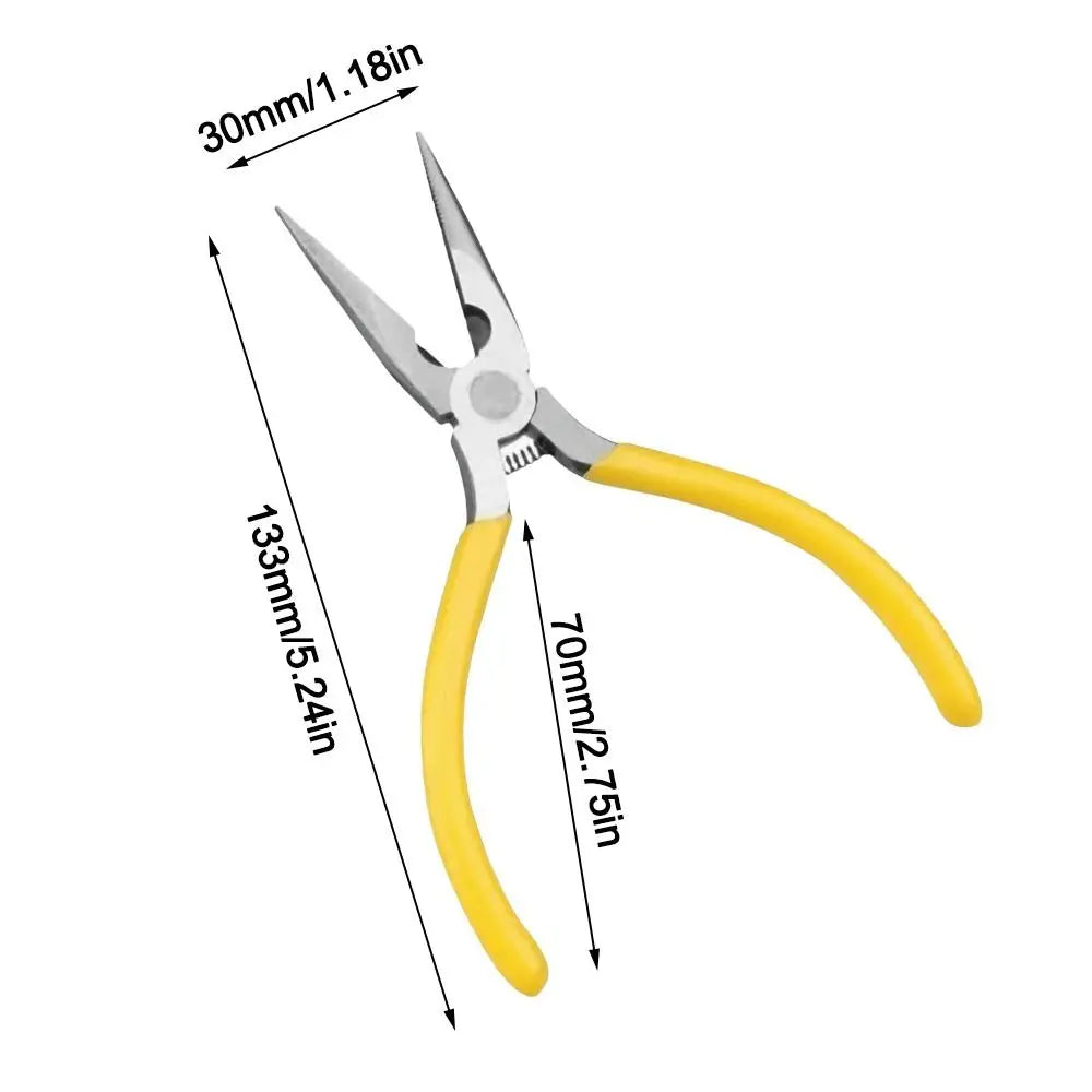 5-Inch Needle Nose Pliers – Precision Mini Jewelry Hand Tool Needle Nose Pliers Richie's