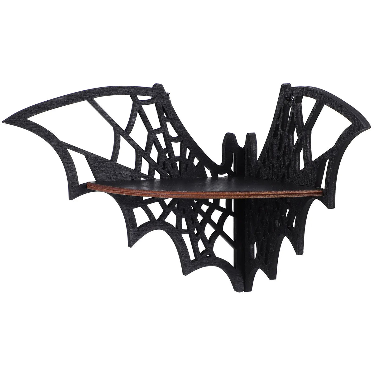 Wooden Spider Web Corner Shelf – Wall Mounted Floating Rack Floating Corner Shelf Richie's
