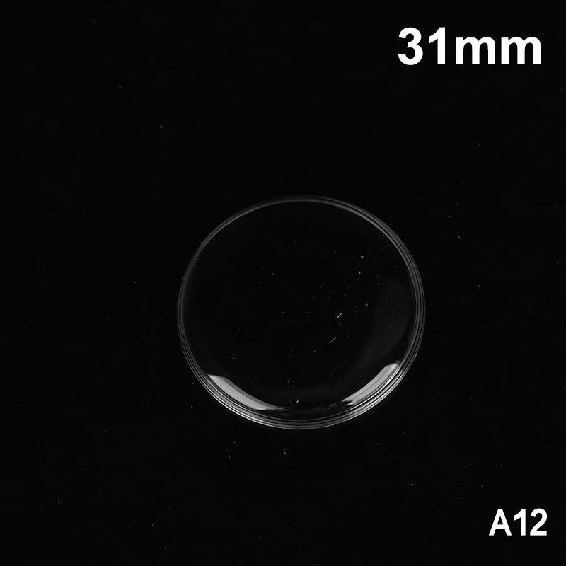 Acrylic Watch Crystal Cover 28–32.2mm | Protective Glass Lens Watch Crystal Cover Richie's A12