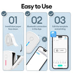 Marklife Bluetooth Thermal Label Printer – Inkless Sticker Maker Thermal Label Printer Richie's