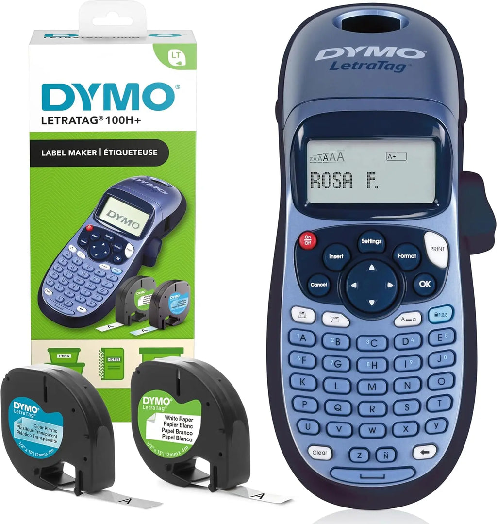 Dymo Letratag LT-100H Handheld Label Maker | 12mm Printer Label Maker Richie's