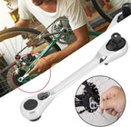 1/4" Mini Double-Ended Ratchet Wrench – 72-Tooth Quick Socket Ratchet Wrench Richie's
