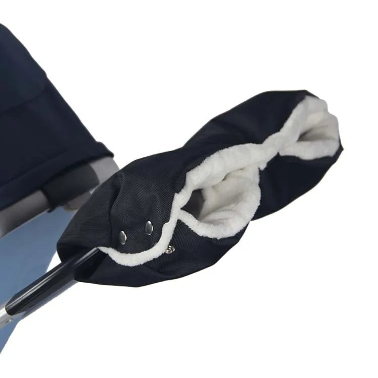 Windproof Stroller Handle Gloves – Warm Winter Oxford Muff Stroller Handle Gloves Richie's 1pc