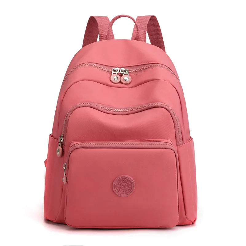 Women's Waterproof Nylon Backpack – Casual Travel School Bag Women's Backpack Richie's style 2 G