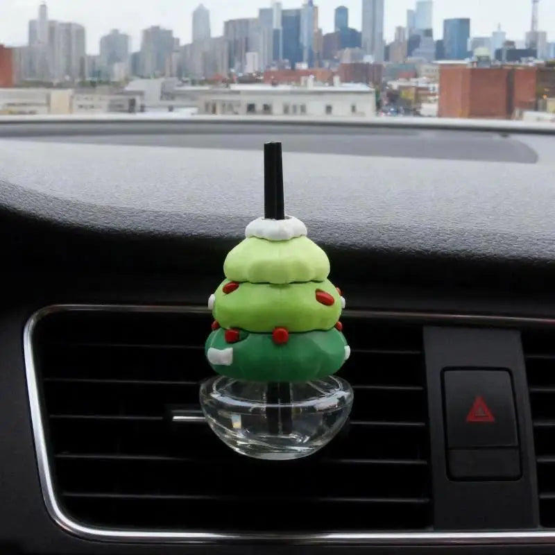 3D Christmas Car Air Freshener Refillable Diffuser Bottle Car Air Freshener Richie's