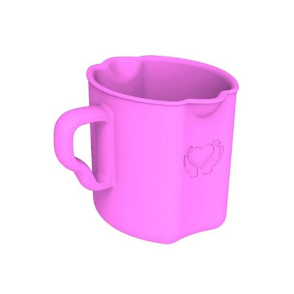 360ml Food-Grade Silicone Baby Bath Cup – Easy Grip Rinser Baby Bath Rinser Richie's Magenta
