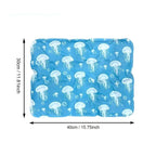 Self-Cooling Gel Pet Mat for Dogs & Cats – 3 Sizes Pet Cooling Mat Richie's A4