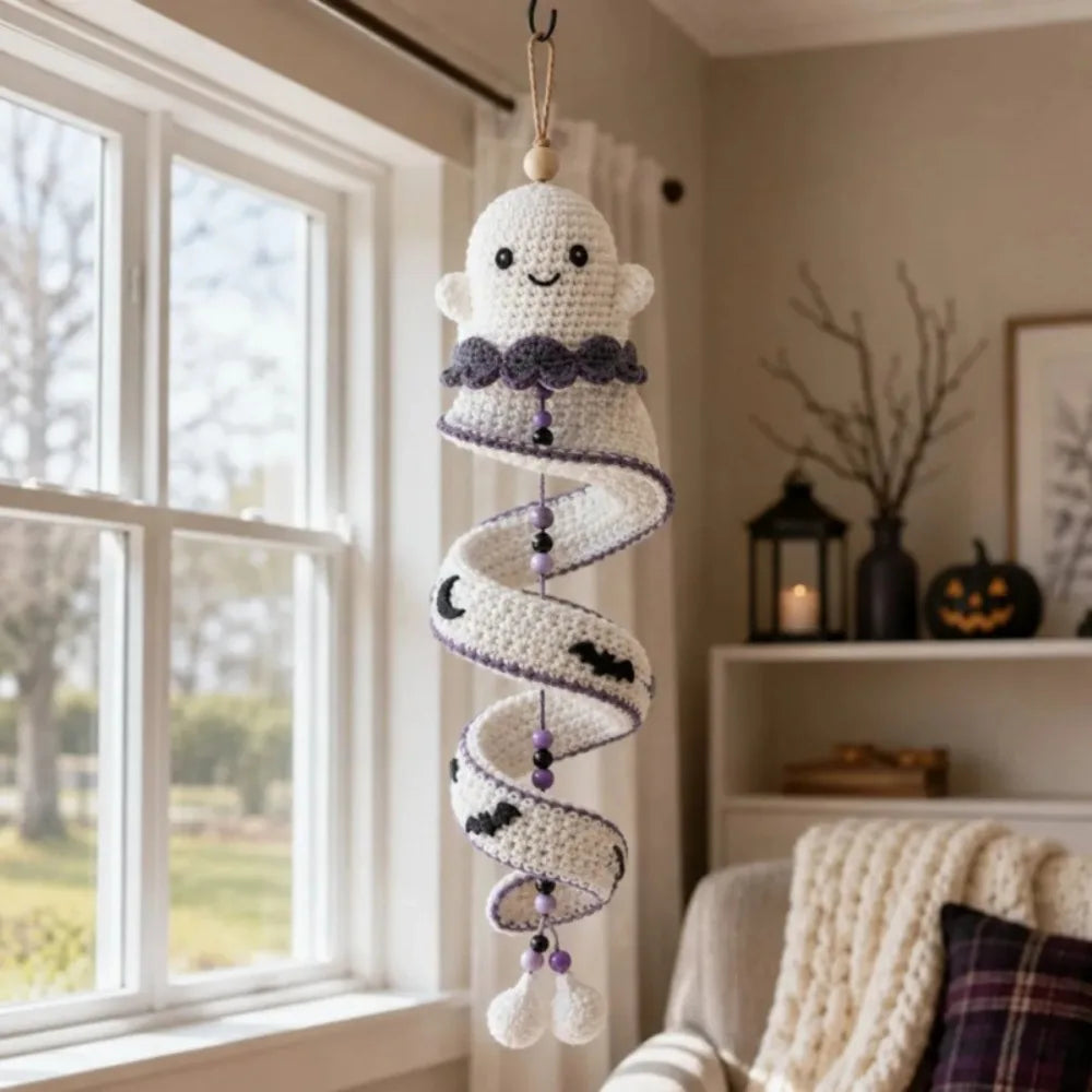 DIY Crochet Spiral Ornament Kit – Holiday Yarn Craft Set Crochet Craft Kit Richie's 3