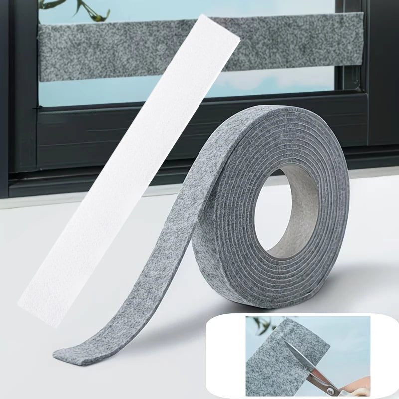Self-Adhesive Felt Sealing Strip – Door & Window Moisture Guard Weather Sealing Strip Richie's