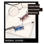 Funny Weightlifting Crab Pen Holder – Cute Desk Organizer Desk Pen Holder Richie's