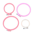 4-Piece Adjustable Embroidery Hoop Set – Cross Stitch Frames Embroidery Hoop Set Richie's