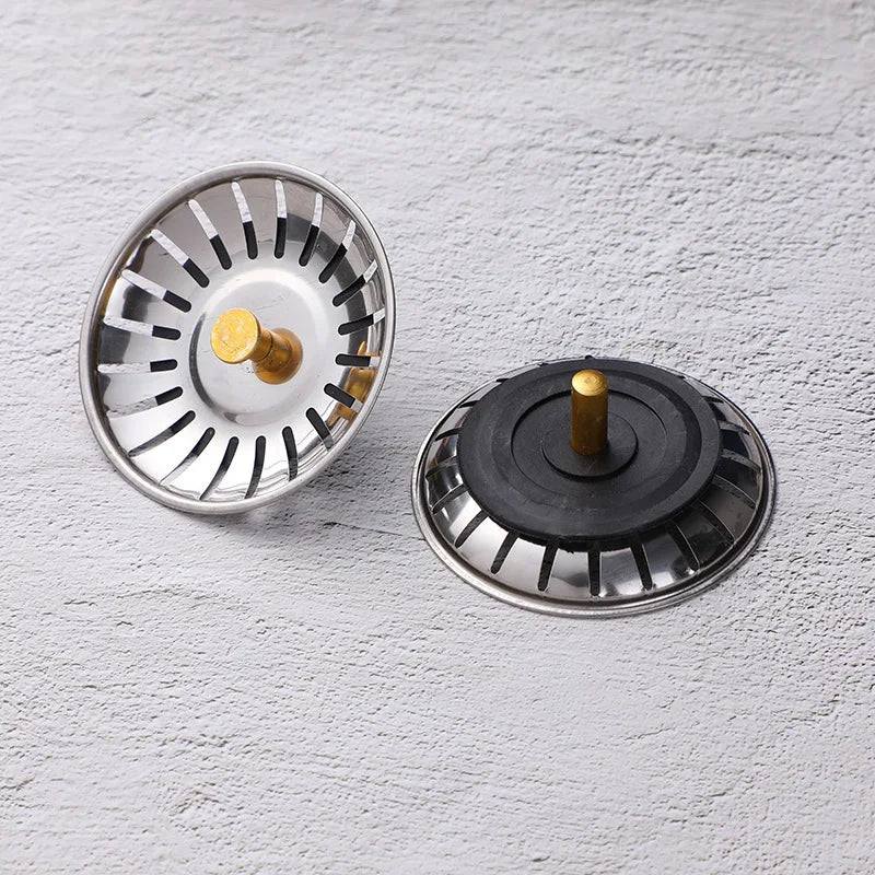 Stainless Steel Sink Strainer Drain Filter & Stopper Sink Drain Strainer Richie's