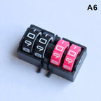 4-Digit Digital Wheel Score Tracker for Board Games & Groups Game Score Tracker Richie's A6