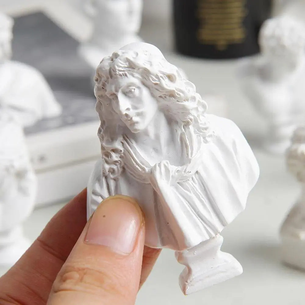 Greek Mythology Plaster Bust Statue | Resin Figurine Home Decor Bust Figurine Statue Richie's