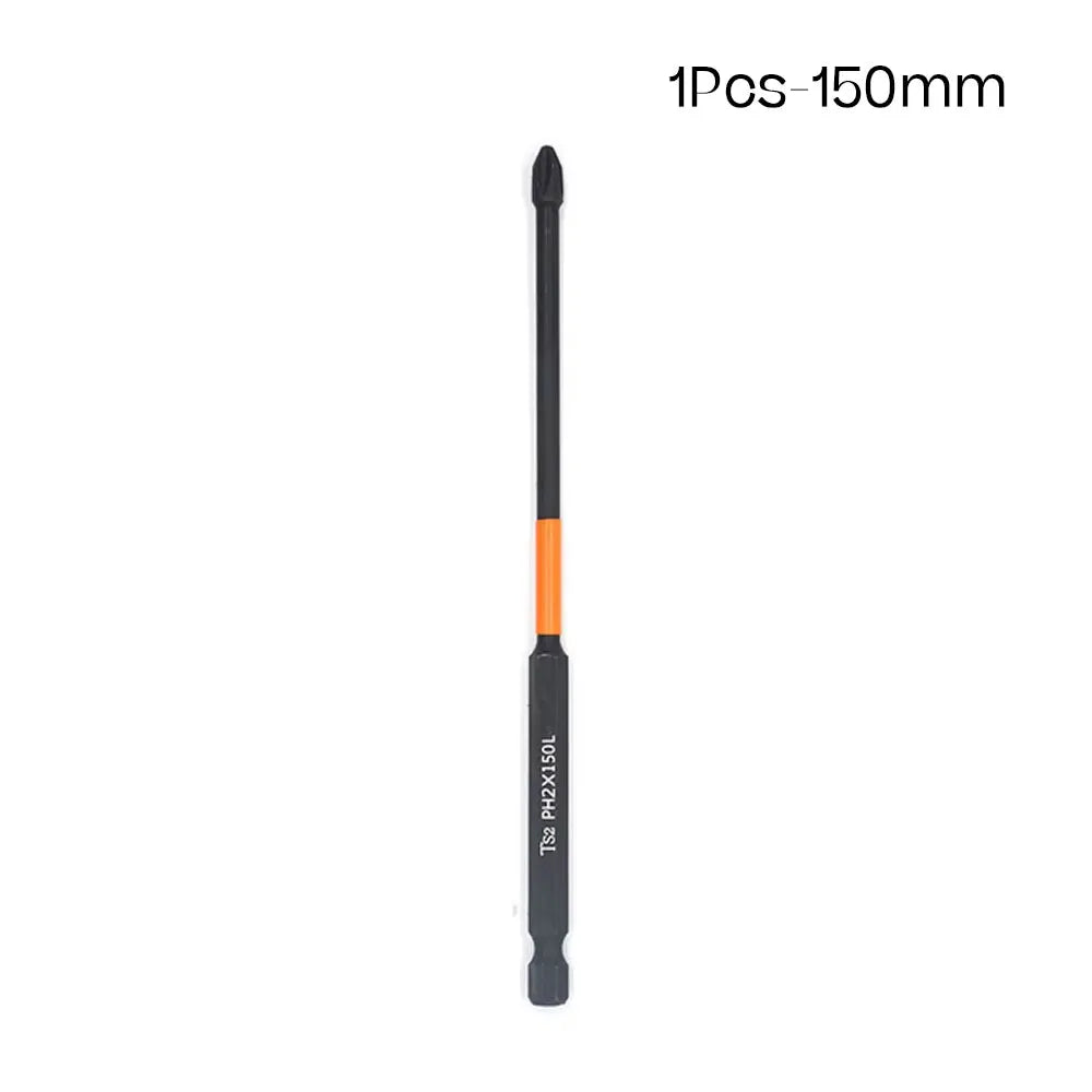 PH2 Magnetic Impact Phillips Screwdriver Bit Set – Hex Shank Screwdriver Bit Set Richie's 1Pcs 150mm
