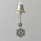 Silver Iron Christmas Bell Ornament with Ribbon – Jingle Bell Christmas Bell Ornament Richie's 05
