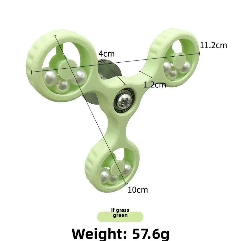 Rotating Spinner Wheel Bird Toy – Parrots, Cockatiels & Budgies Bird Enrichment Toy Richie's Green