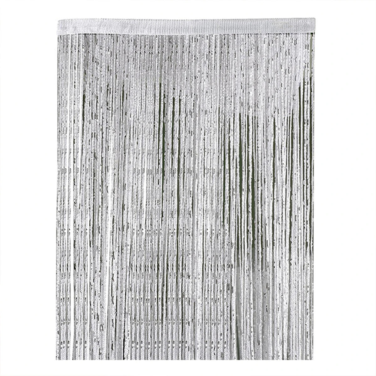 Tassel String Door Curtain Beaded Room Divider 100x200cm Tassel String Curtain Richie's GREY