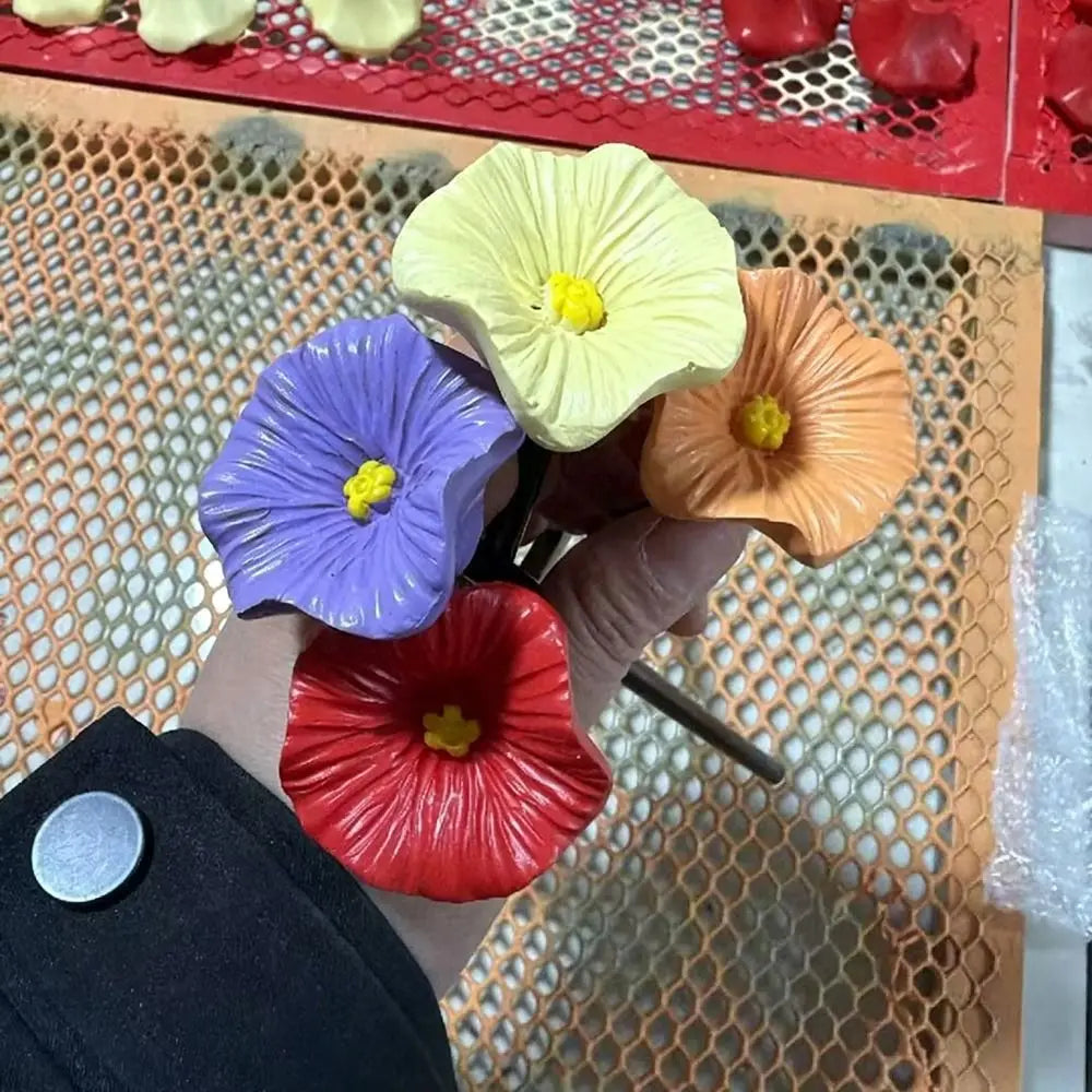 Resin Flower Bee & Bird Water Feeder Garden Stake Décor Garden Water Feeder Richie's