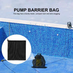 2-Pack Reusable Pond Pump Filter Mesh Bag with Drawstring Pond Pump Filter Bag Richie's